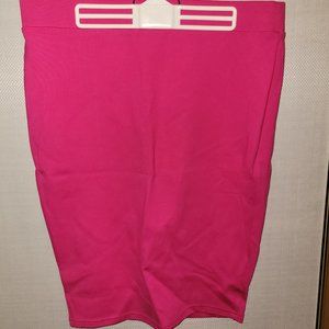 Torrid Ponte Pink Pencil Skirt Sz 1